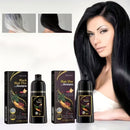 PROMOTIE 1+1 | Sampon Glorea Impotriva Albirii | Efect 3 in 1: Colorare, Curatare si Hranire Par | Diverse culori